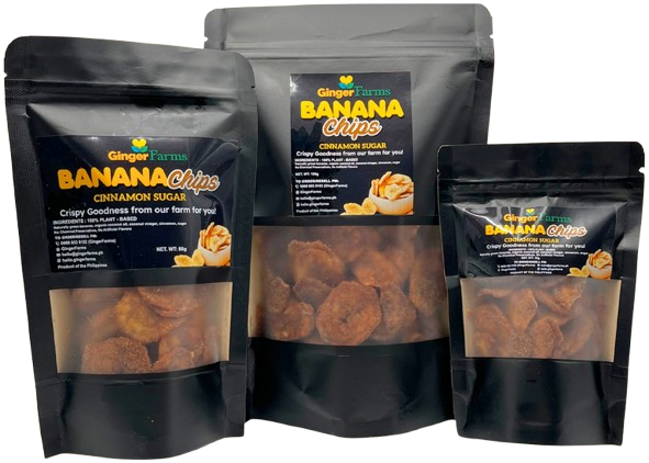 Banana Chips - Original, Herbs & Spices, Cinnamon Sugar