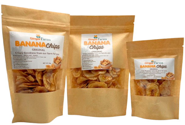 Banana Chips - Original, Herbs & Spices, Cinnamon Sugar