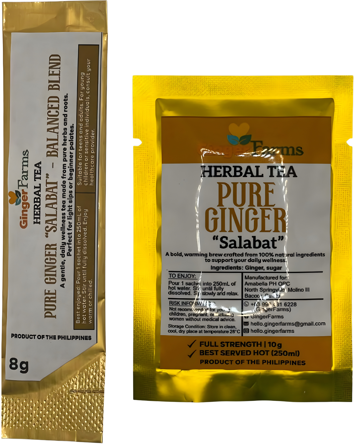 Ginger Pure (Salabat) Tea